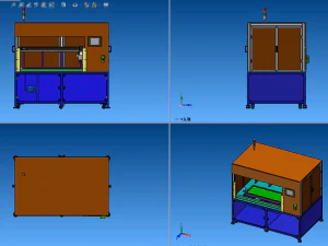 Automatic soldering machine 3D Model