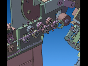 Automatic wire bending machine wire automatic bending machine 3D Model