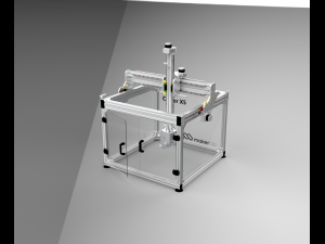 5-axis CNC machine 500x500x150 3D Model