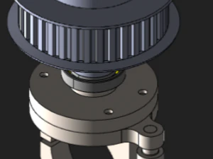 5-axis CNC machine 500x500x150 3D Model