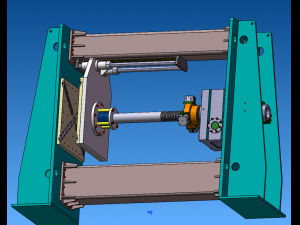 Design of die casting machine 3D Model