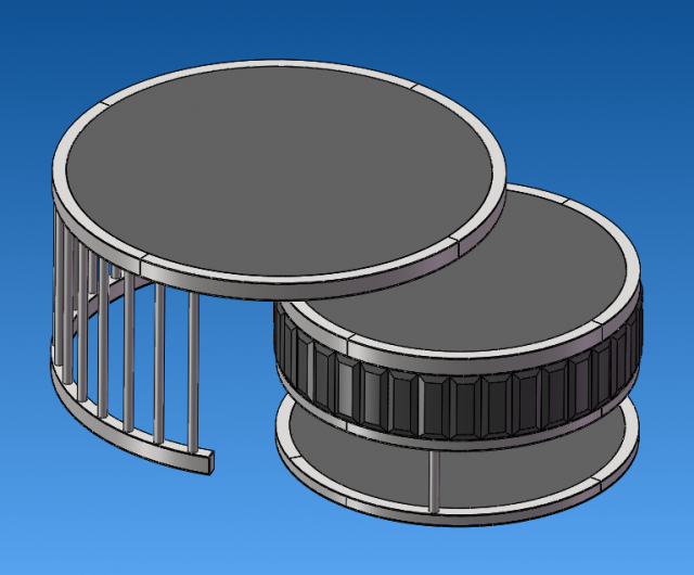 Coffee table 3D Model .c4d .max .obj .3ds .fbx .stl .blend 