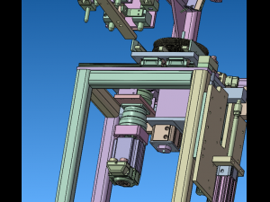 Auto Rim Processing Machine 3D-Modell