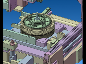 Auto Rim Processing Machine 3D-Modell