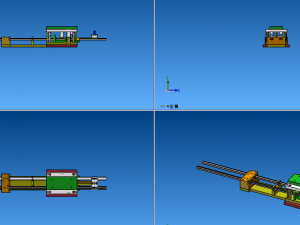 Design of Punching Die for Aluminum Profile 3Dモデル