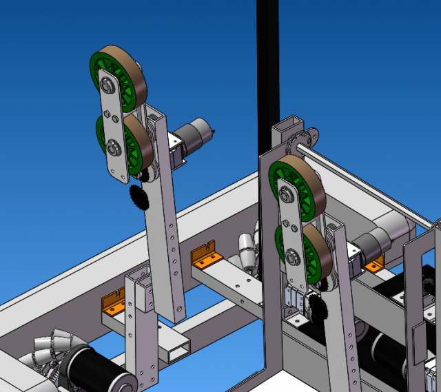 Power Ups Team 4639 bot for the 2018 FRC season 3D Model .c4d .max .obj .3ds .fbx .stl .blend 