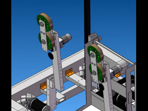 2018 FRC 시즌을 위한 Power Ups Team 4639 봇 3D 모델
