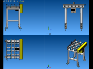 Electric Conveyor 3D Model
