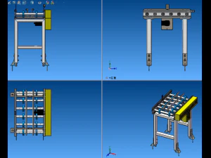 Electric Conveyor 3D Model