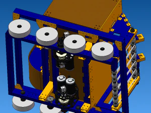 Overall Design of Robot for FRC Competition 3D Model