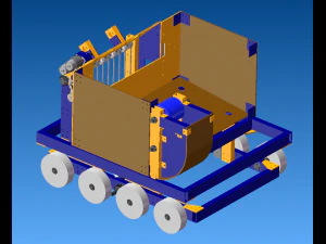 Overall Design of Robot for FRC Competition 3D Model