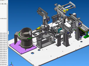 Electronic product assembly machine assembly machine 3D Model