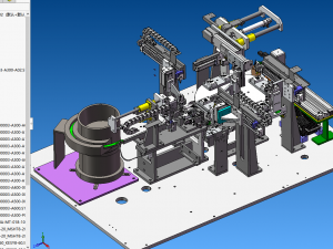 Electronic product assembly machine assembly machine Model 3D