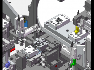 Electronic product assembly machine assembly machine Model 3D