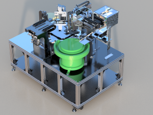 Electronic product assembly machine assembly machine Model 3D
