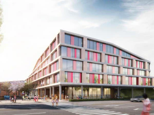Modern style primary and secondary school architectural design SU model 3D Model