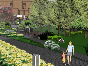 Park Peyzaj Modeli SU 3D Model