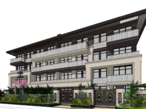 SU model design of modern and elegant residential buildings of well-known enterprises 3D Model