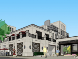 SU model design of modern and elegant residential buildings of well-known enterprises Modelo 3D