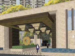 High-rise residential design 3D Model