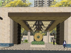 High-rise residential design 3D Model