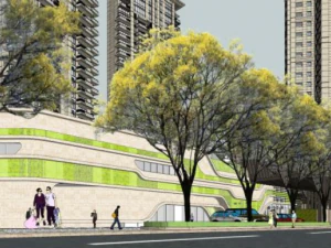 High-rise residential design 3D Model
