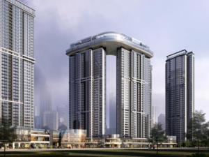 Architectural Model Design of Central Plaza 3D Модель