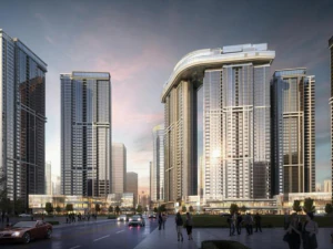 Architectural Model Design of Central Plaza 3D Model