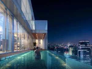 Architectural Model Design of Central Plaza 3D Model
