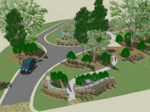 10 sets of courtyard garden model SU material package download Modelo 3D