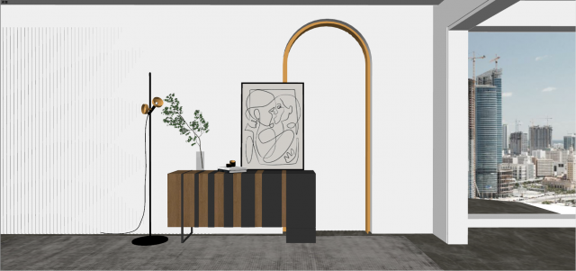 8 models of porch shoe cabinet porch cabinet indoor SU model Modelo 3D .c4d .max .obj .3ds .fbx .stl .blend 