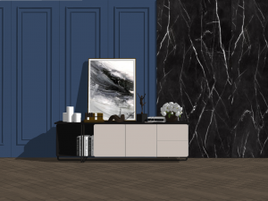 8 models of porch shoe cabinet porch cabinet indoor SU model Modelo 3D