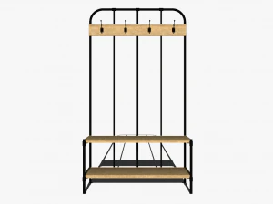 10 Entrance Shoe Cabinets Entrance Cabinet Indoor SU Models 110 3D Model