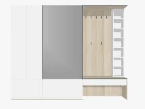 10 Entrance Shoe Cabinets Entrance Cabinet Indoor SU Models 110 3D Model