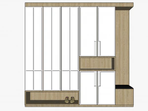 10 entryway shoe cabinets sets 1120 3D Model