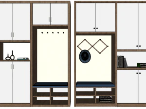 10 entryway shoe cabinets sets 1120 3D Model