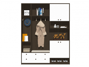 15 models of porch shoe cabinet porch cabinet indoor SU model 3D Model