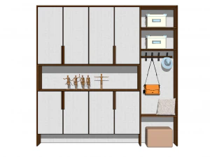 15 models of entryway and shoe cabinet entryway cabinet indoor SU models 3D Model
