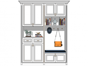 20 models of porch shoe cabinet porch cabinet indoor SU models 3D Model