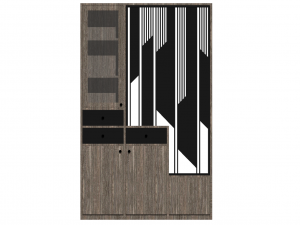 20 models of porch shoe cabinet porch cabinet indoor SU models 3D Model