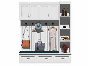 20 models of porch shoe cabinet porch cabinet indoor SU models 3D Model