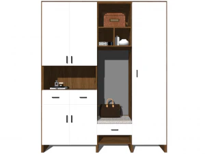 20 models of porch shoe cabinet porch cabinet indoor SU models 3D Model
