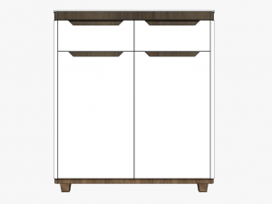 10 entryway shoe cabinet entryway cabinet indoor SU 3D Model