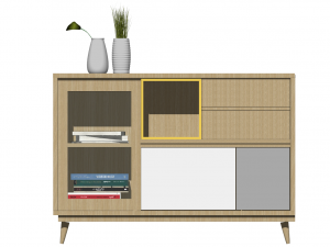 10 entryway shoe cabinet entryway cabinet indoor SU 3D Model