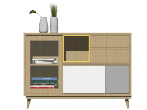 10 entryway shoe cabinet entryway cabinet indoor SU 3D Model