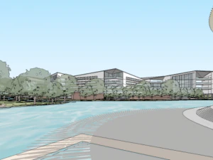 Biedschema van een voedsel- en geneesmiddelenuniversiteit 3D Model