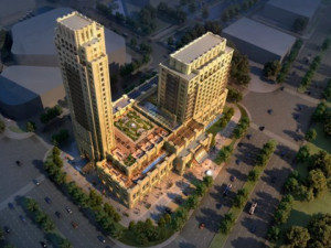 Atlantic Hotel Artdeco Style 3D 모델