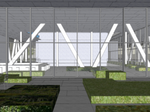 XXX Street Cultural and Sports Center - Urban Practice 3D Model