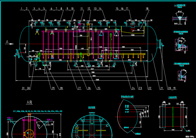 Steam Turbine - Deaerator 3D Модель in Машины 3DExport
