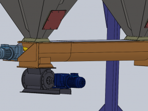 Flat bag filter 3D Модель